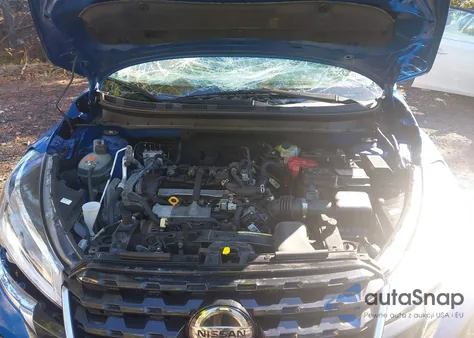 2021 Nissan Kicks S Xtronic Cvt z USA, uszkodzony, nr VIN 3N1CP5BV9ML539565